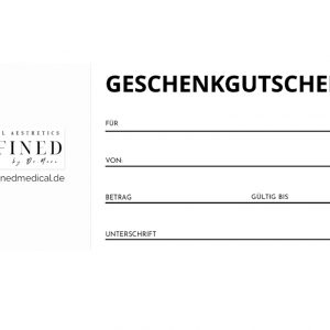 geschenkgutschein Physische